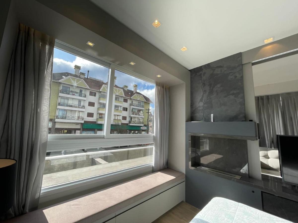 Loft Novo Aconchegante A 500M Da Rua Coberta Apartment Gramado Exterior foto