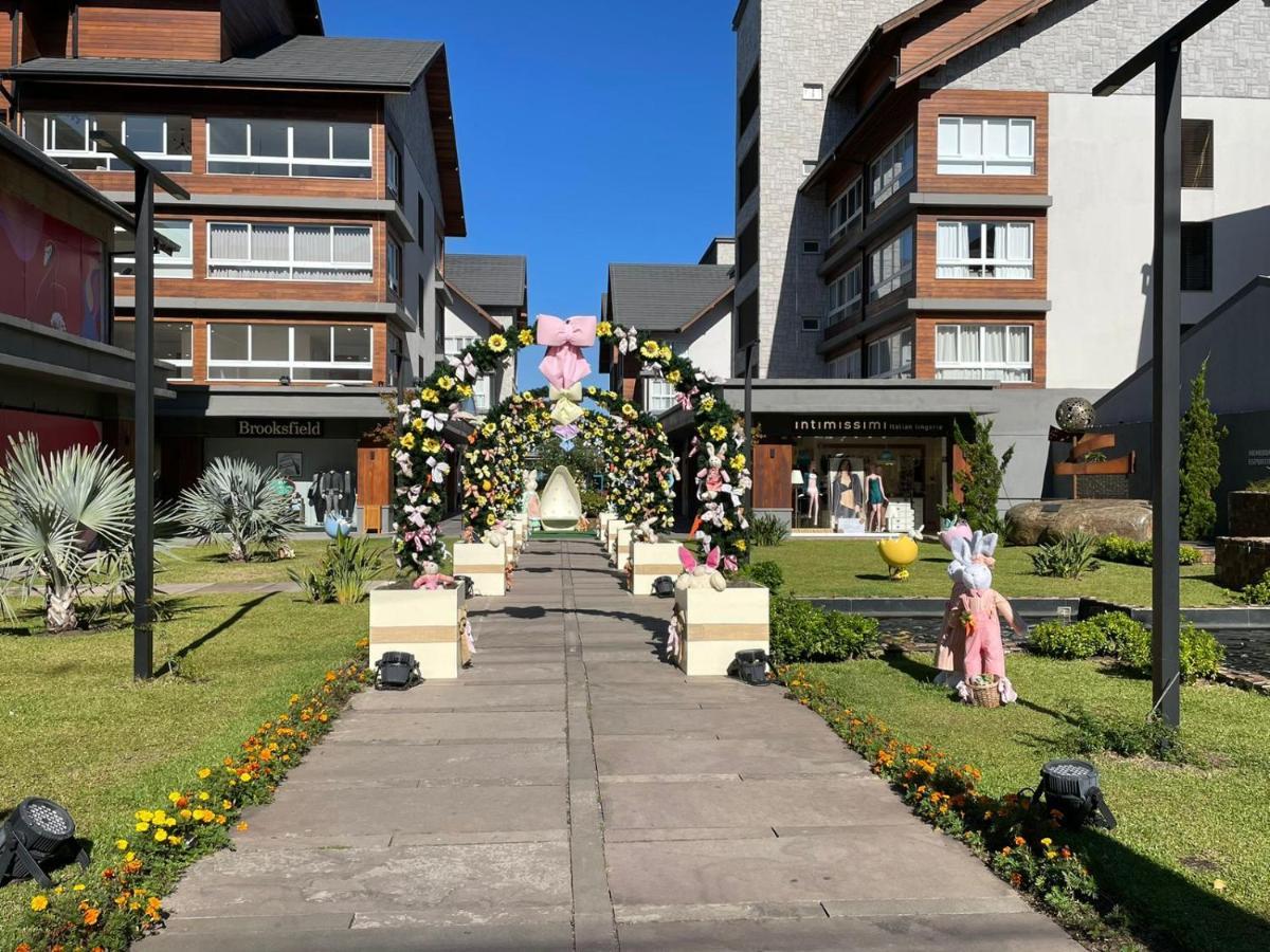 Loft Novo Aconchegante A 500M Da Rua Coberta Apartment Gramado Exterior foto